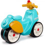 Voir la diapositive 3 : FALK Porteur Trotteur Scooter 1er âge - FALK - Stada - Jaune et bleu - Klaxon manuel - Roues silencieuses - Des 12 mois - 100% Fabriqué en France