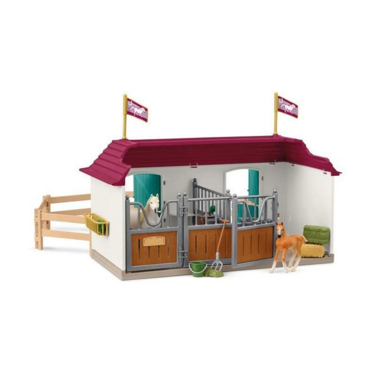 Schleich Coffret Grand centre équestre de Lakeside, SCHLEICH 42706, Horse Club, Des 4 ans