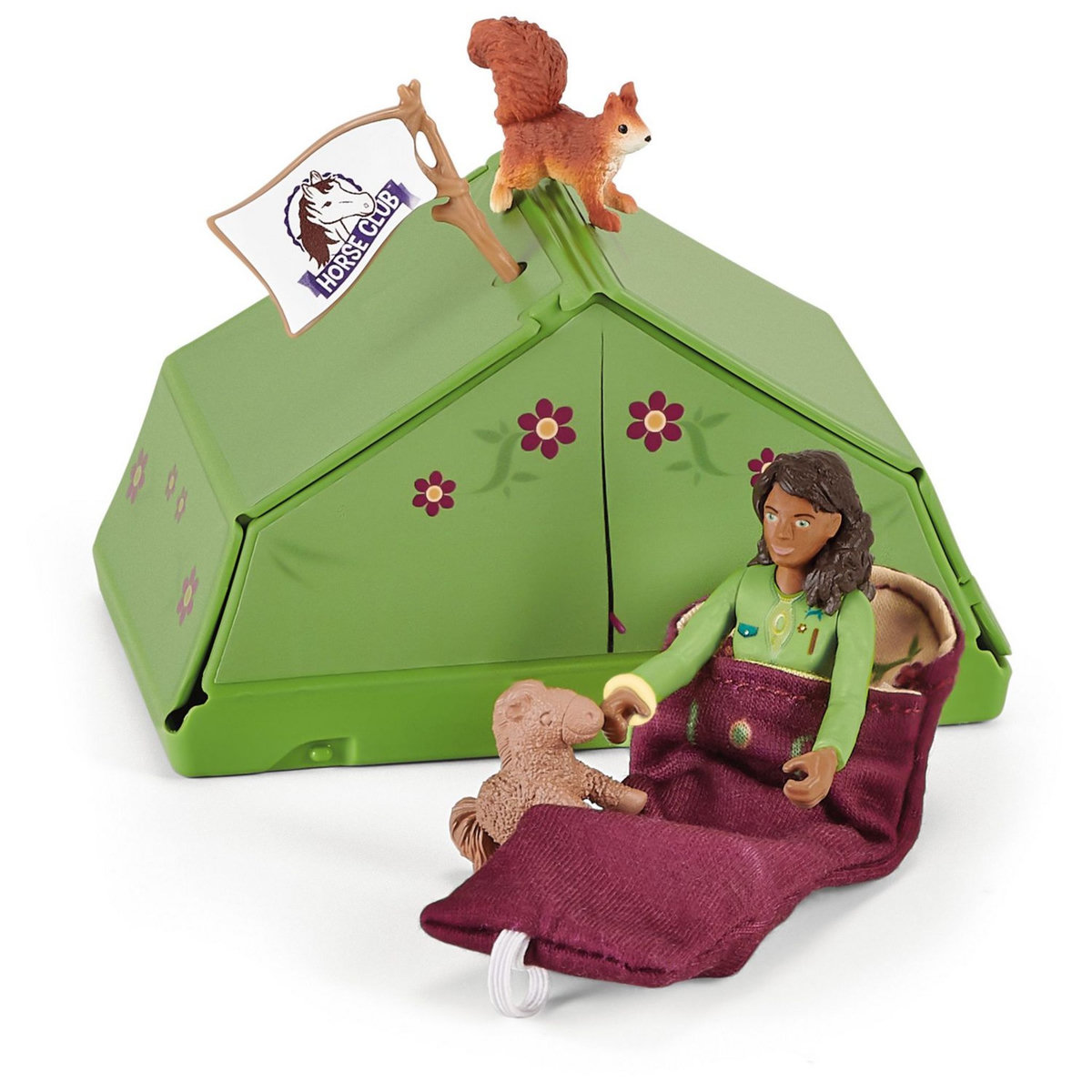 Schleich Aventure au camping de Sarah 