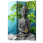 Voir la diapositive 1 : Paris Prix Paravent 3 Volets  Buddha : Beauty of Meditation  135x172cm