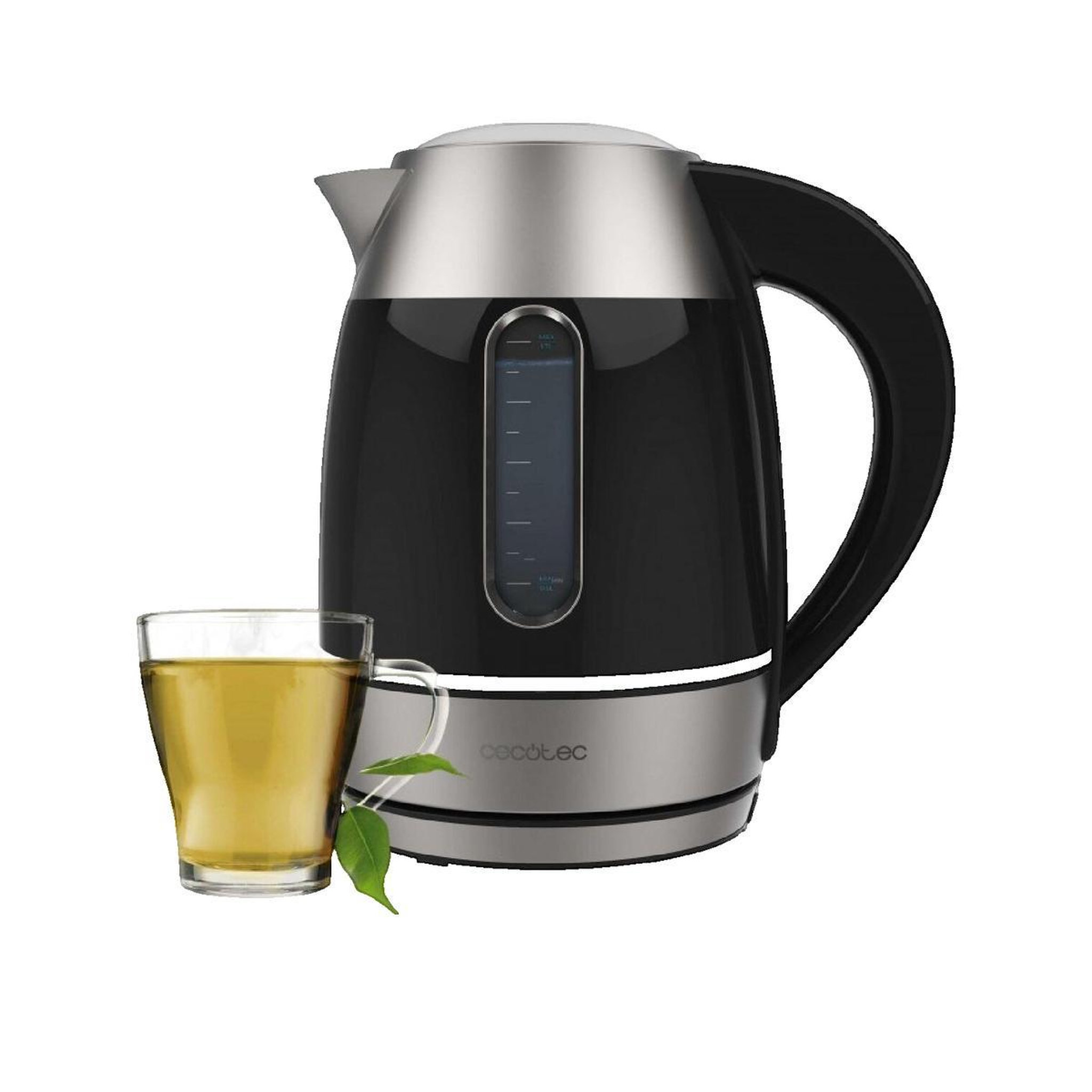 Voir la diapositive 1 : CECOTEC Bouilloire Cecotec Moderne Verre 1,7 L