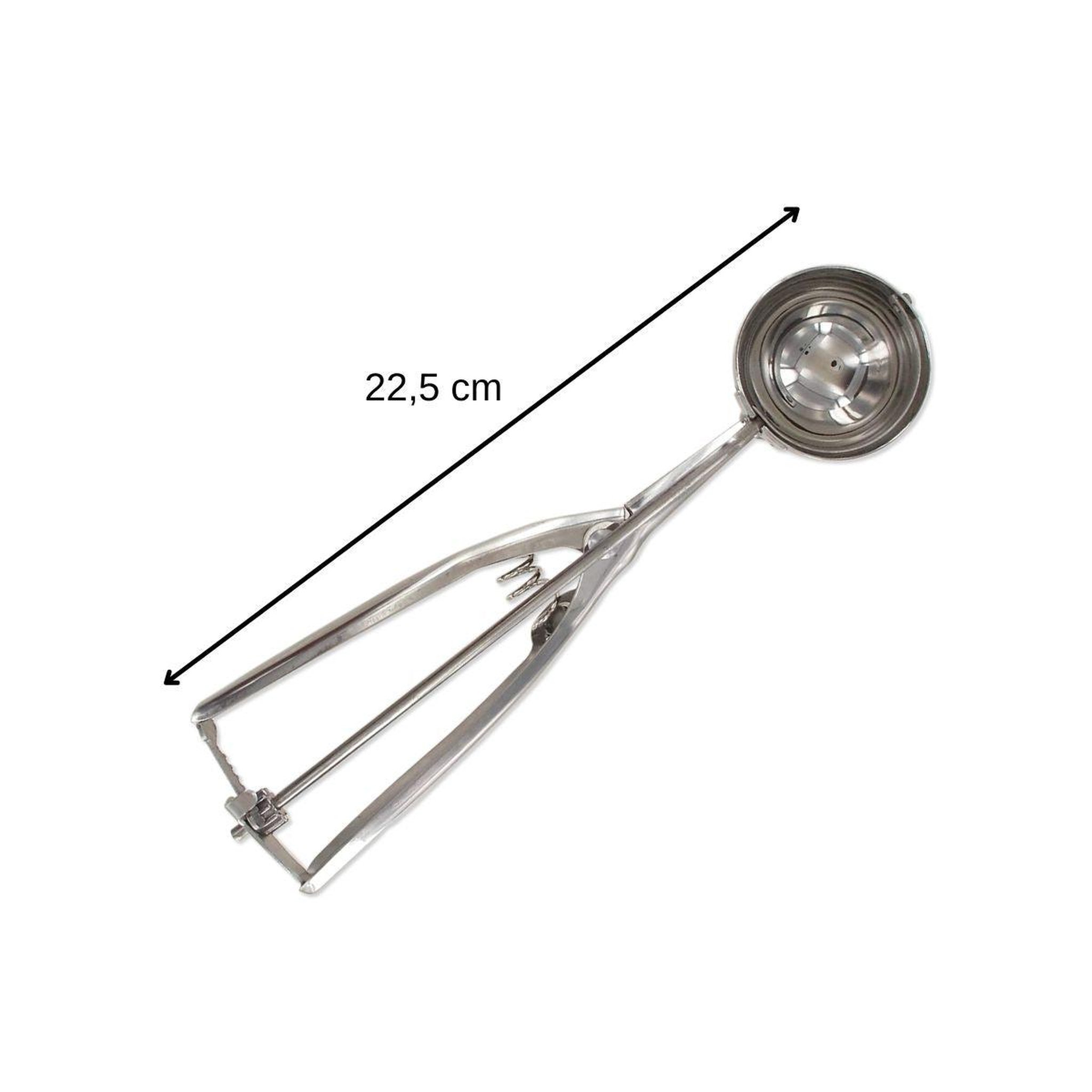 Voir la diapositive 3 : Fackelmann Set de 2 ustensiles de cuisine cuillère à glace inox fackelmann basic