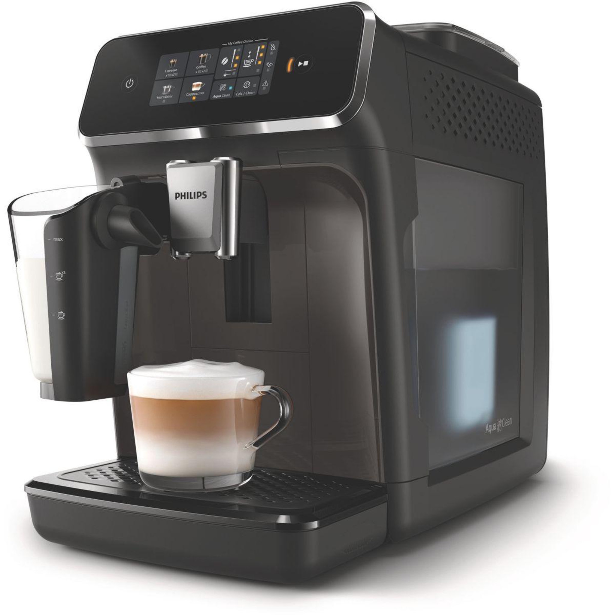 Voir la diapositive 5 : Philips Expresso broyeur ep2334/10 machine à café à grain silent brew série 2300 lattego