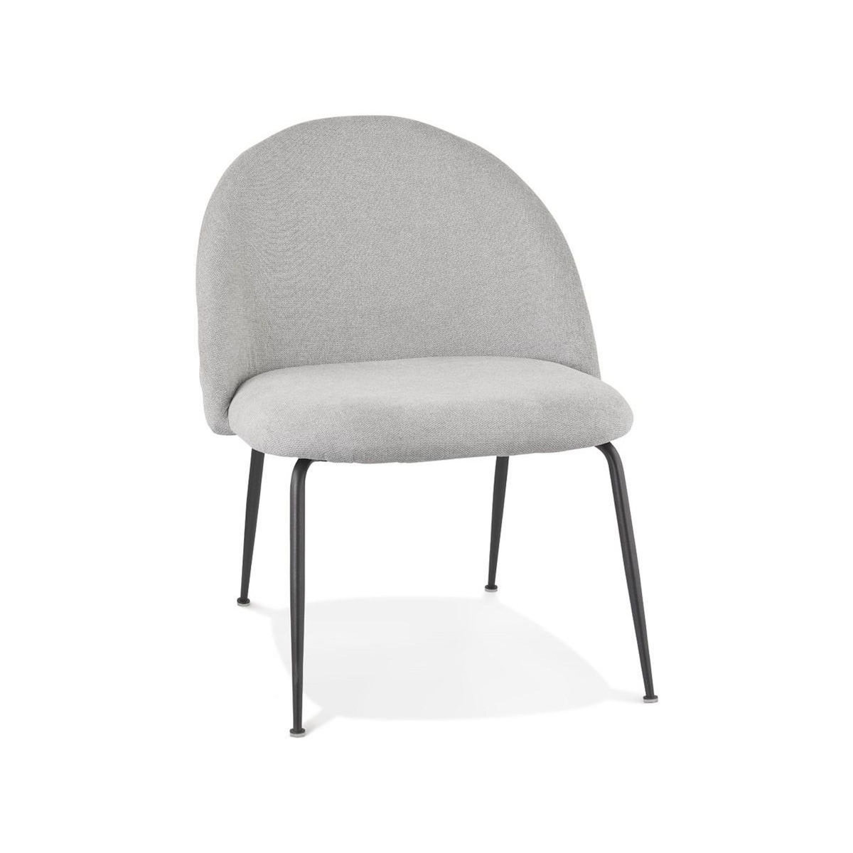 Paris Prix Fauteuil Design  Belinda  83cm Gris