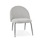 Voir la diapositive 1 : Paris Prix Fauteuil Design  Belinda  83cm Gris