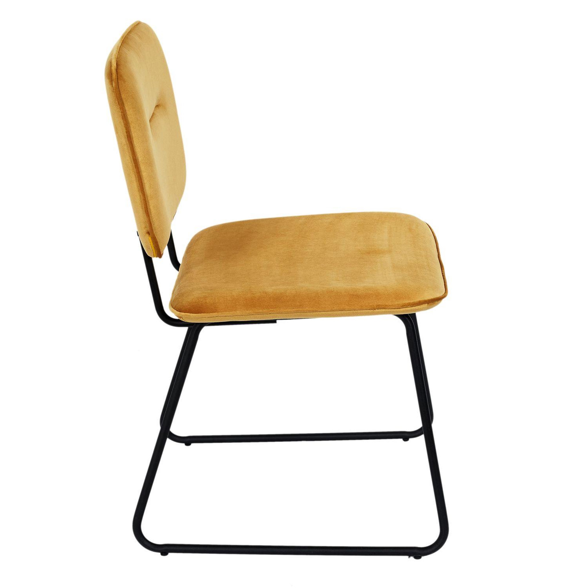 Voir la diapositive 3 : TOILINUX Lot de 2 Chaises Adèle