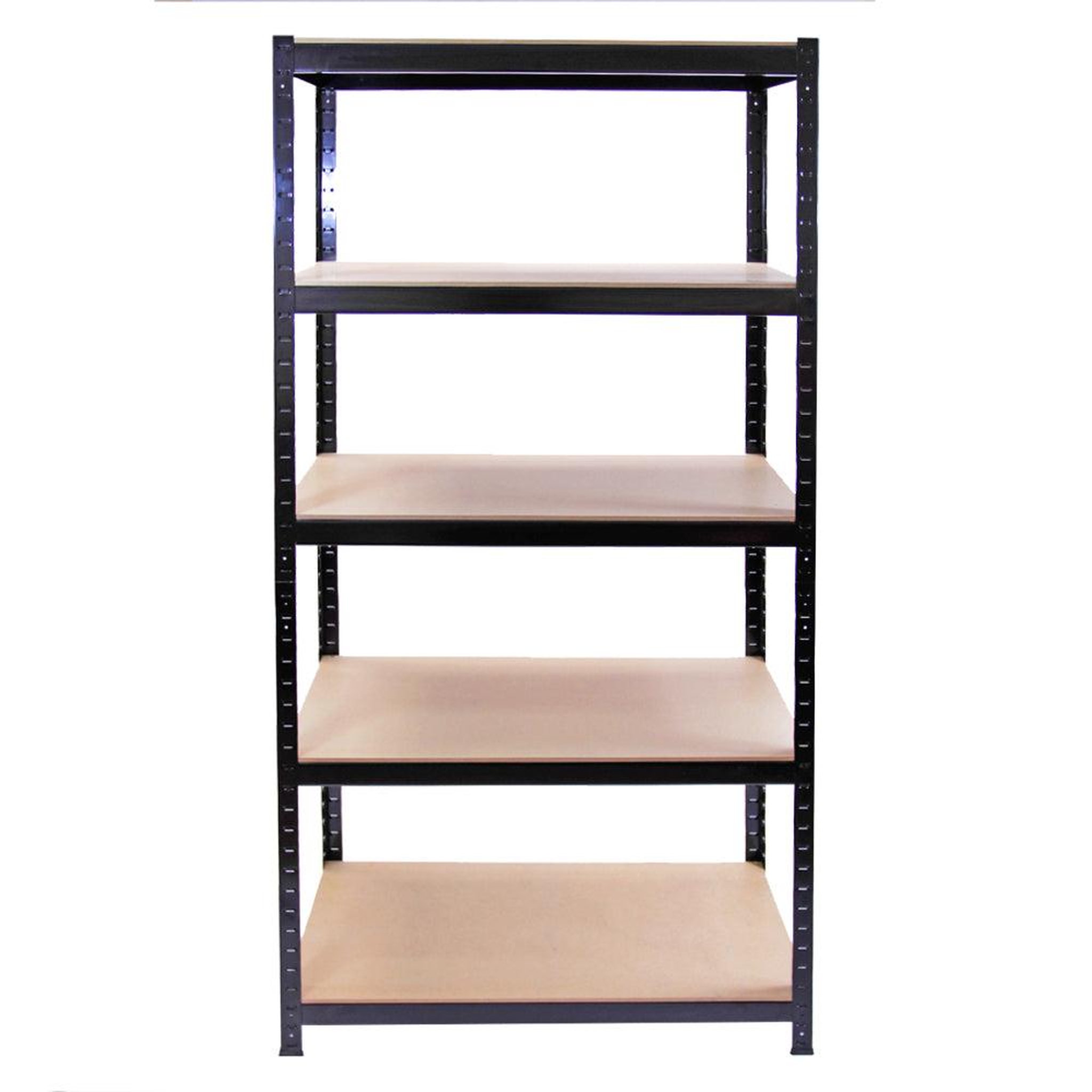 Voir la diapositive 2 : MONSTER RACKING 3 rayonnages t-rax en acier noir 90cm x 45cm x 180cm