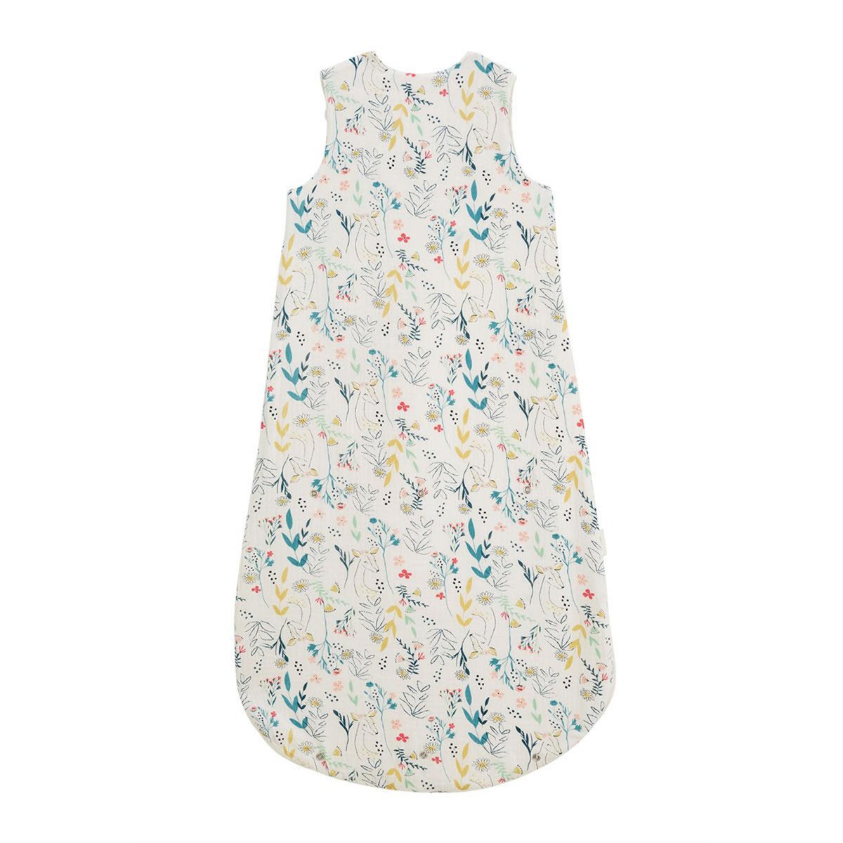Petit Béguin Gigoteuse d'été en gaze de coton Jardin Poétique