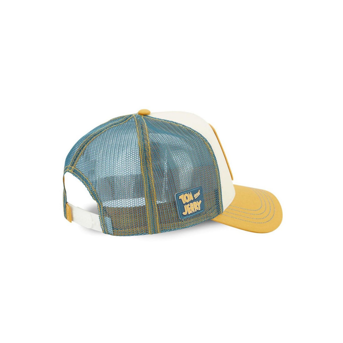 CAPSLAB Casquette trucker en coton avec filet Tom & Jerry modèle Jerry