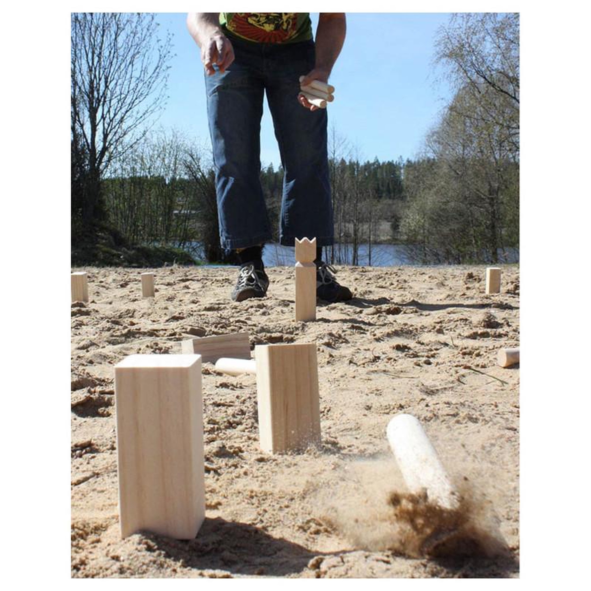 Voir la diapositive 4 : Tactic Tactic Jeu du Kubb Bastien