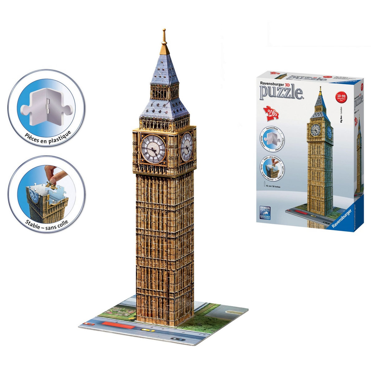 RAVENSBURGER Puzzle 3D Big Ben -216 pièces 