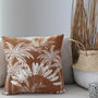 Voir la diapositive 2 : Paris Prix Coussin Déco Imprimé  Bali  40x40cm Marron