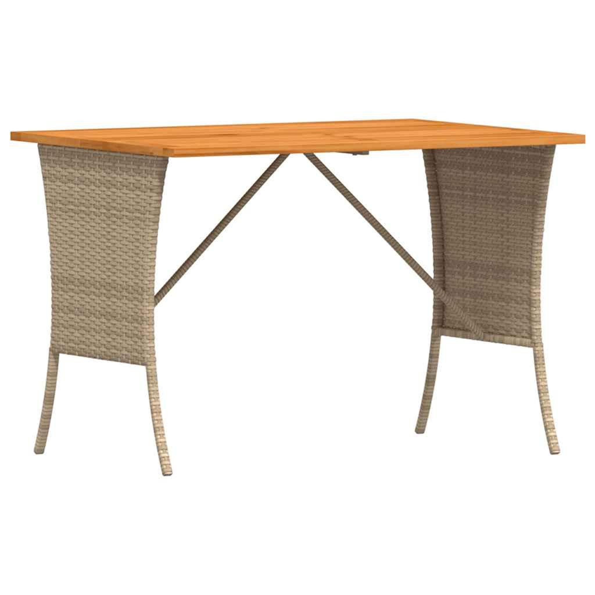 Voir la diapositive 5 : VIDAXL Salon de jardin avec coussins 5 pcs beige resine tressee