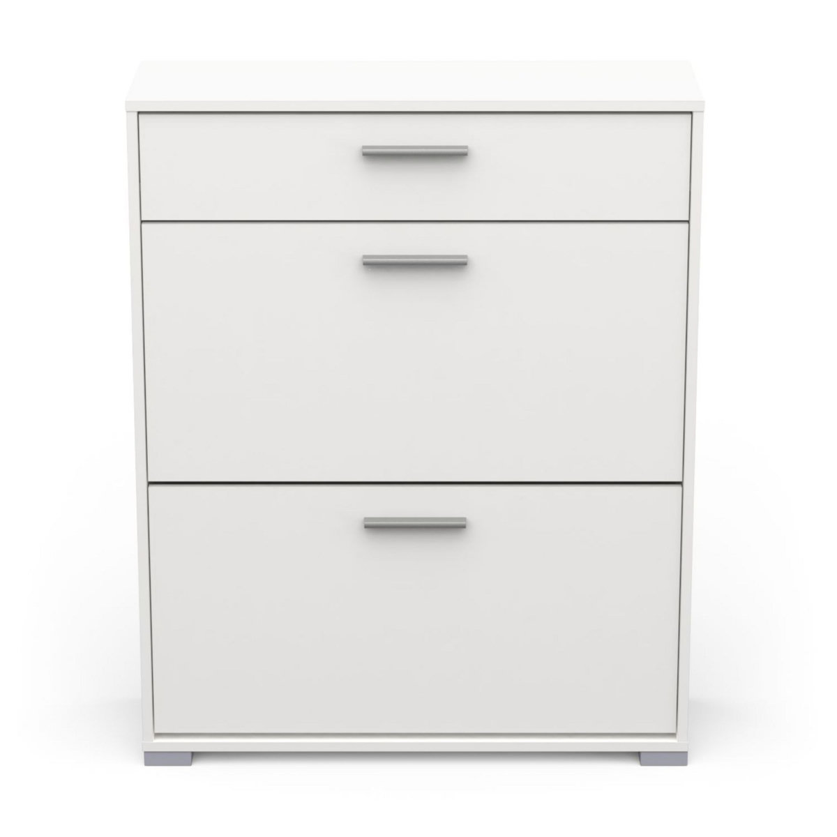 Meuble à chaussures 2 portes 1 tiroir L80 cm LIZZIE