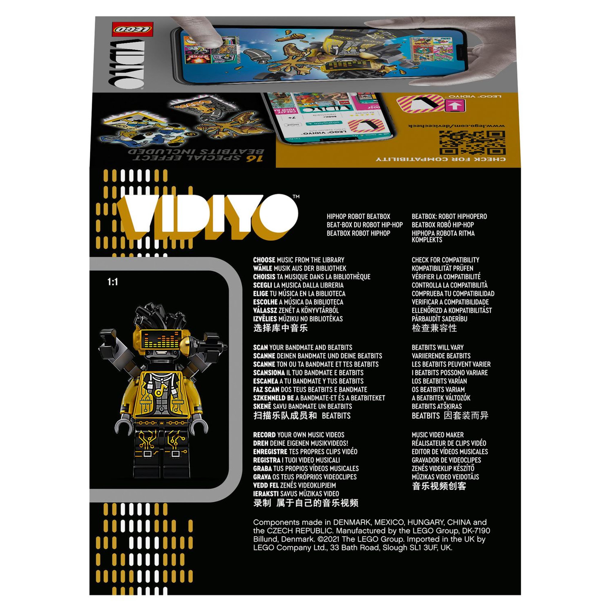 Voir la diapositive 8 : LEGO VIDIYO 43107 Hiphop Robot BeatBox 