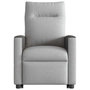 Voir la diapositive 5 : VIDAXL Fauteuil inclinable de massage electrique gris nuage tissu