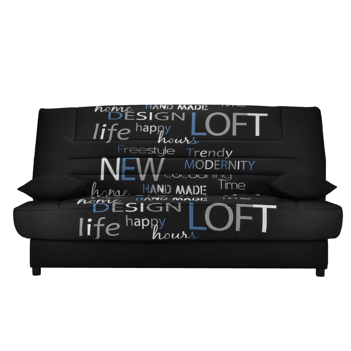 BULTEX Banquette CLIC CLAC NEW LOFT matelas 14 cm mousse Bultex 32 kg/m3