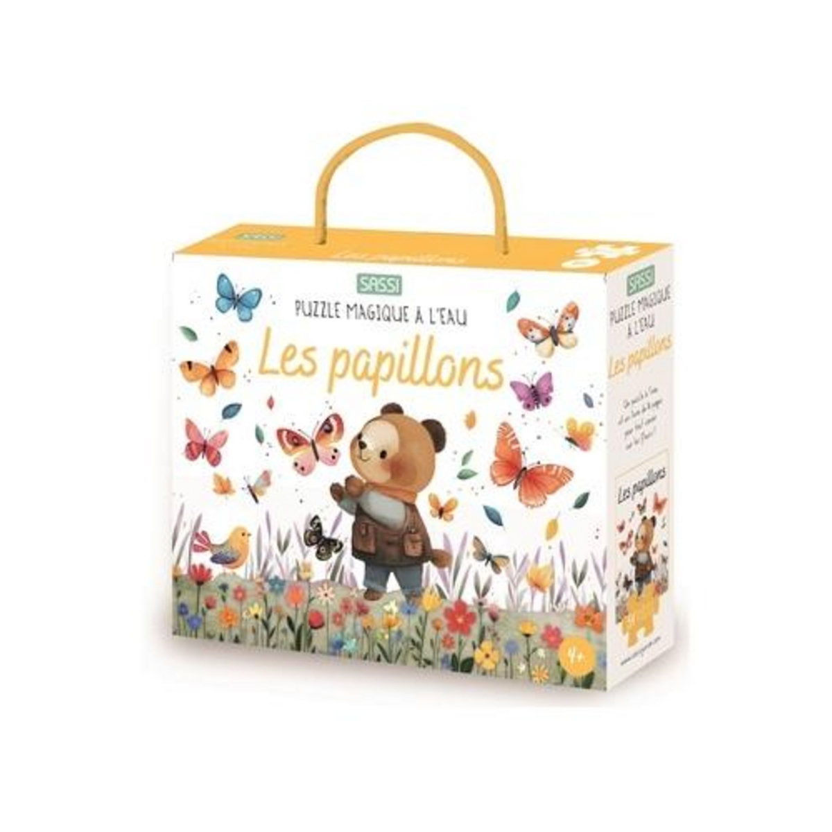 LES PAPILLONS. 54 PIECES, AVEC UN PINCEAU ET UN LIVRE, Mabilia Maria Sara