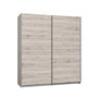 Voir la diapositive 5 : FINLANDEK FINLANDEK Armoire de chambre ULOS style contemporain decor chene cendre clair - L 170,3 cm