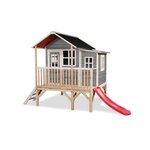 EXIT TOYS Maisonnette en bois pour enfants Loft 350 Gris - Exit Toys