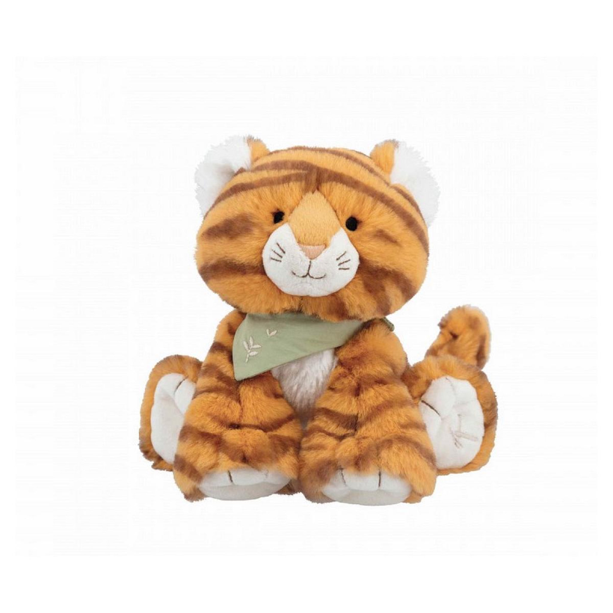 Voir la diapositive 2 : Kaloo Peluche Tigre Papaye - 13 cm