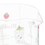 Voir la diapositive 2 : SECRET DE GOURMET Pichet à Cocktail  Stella  1,5L Transparent