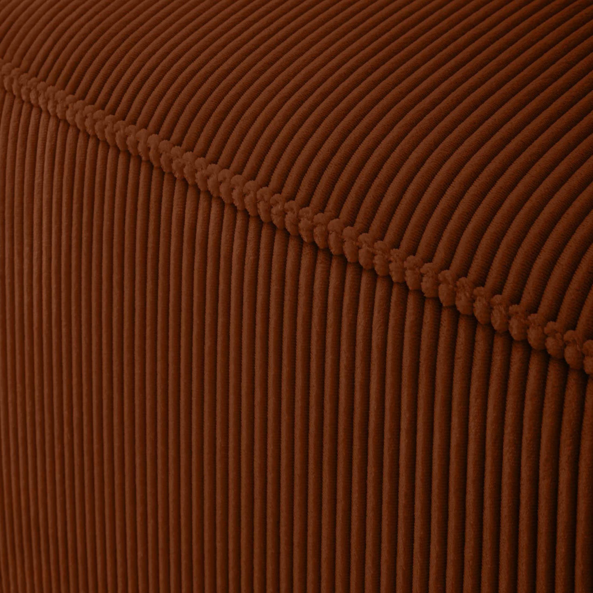 Voir la diapositive 6 : LISA DESIGN Arty - canapé modulable d'angle droit 4 places - en velours côtelé