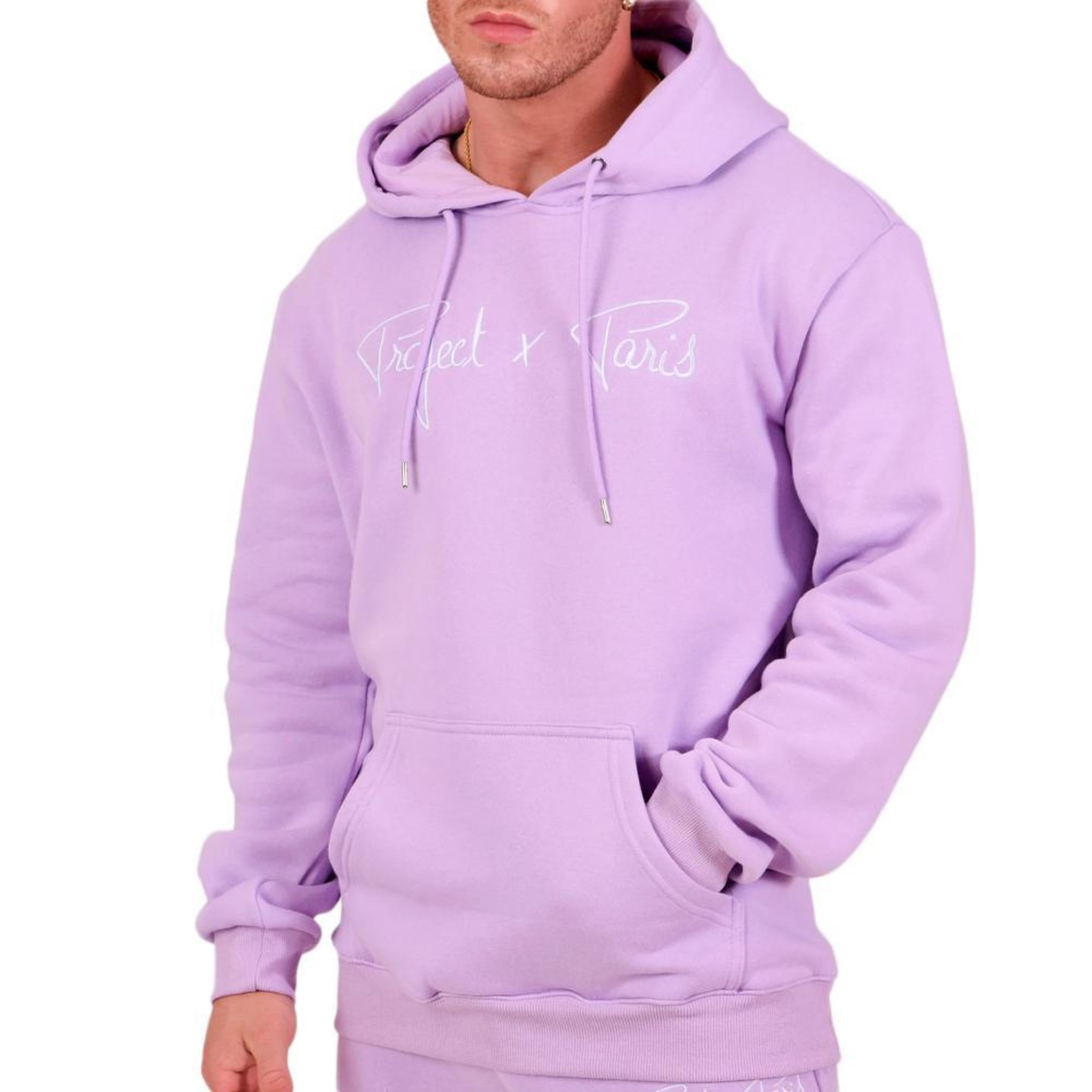 Voir la diapositive 1 : Project X Sweat à capuche violet homme project x paris signature
