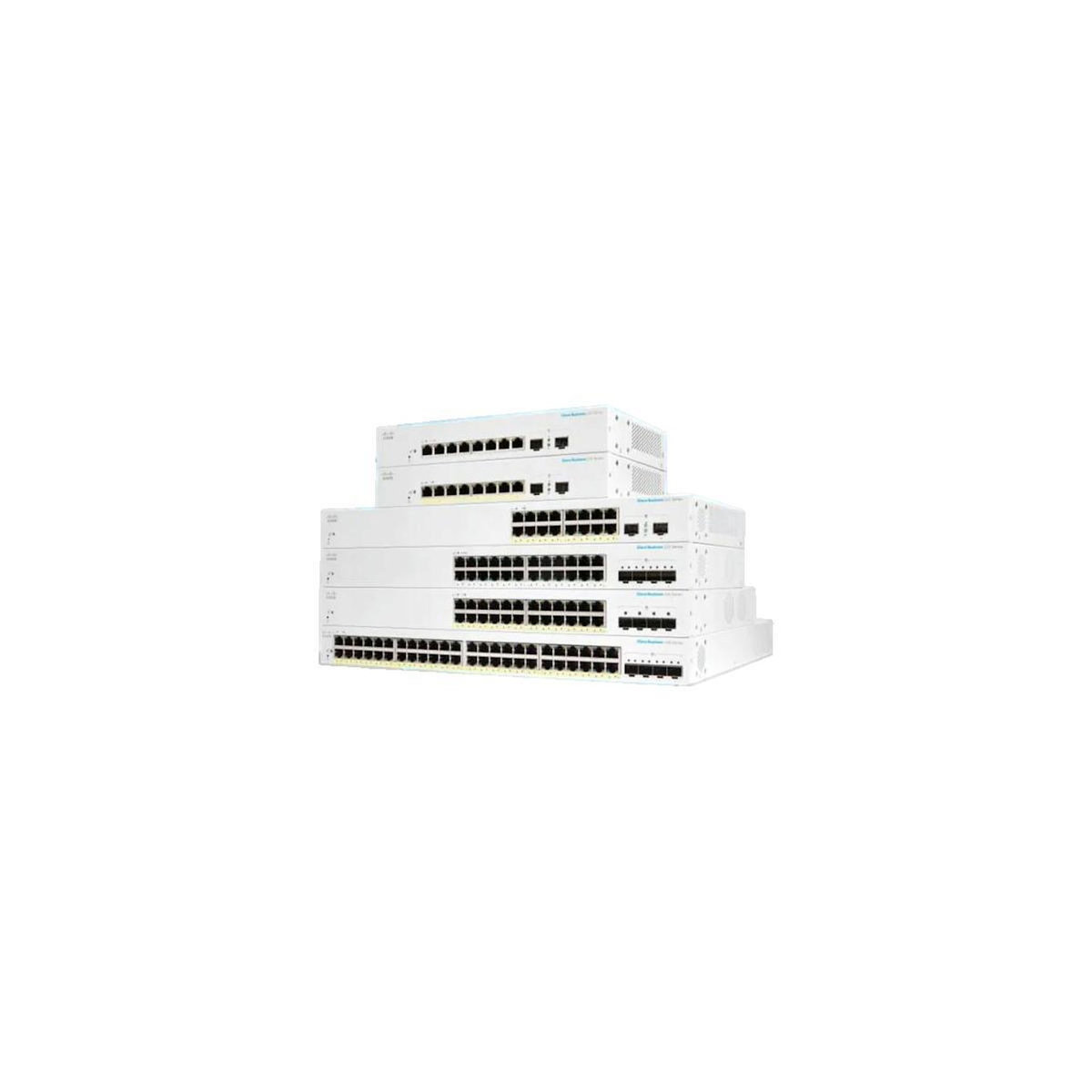 Cisco Switch réseau Cisco CBS220-16T-2G 16 ports Gigabit Ethernet et 2 ports SFP