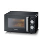 Voir la diapositive 2 : SEVERIN Micro-ondes gril  20l 800w noir - 7762