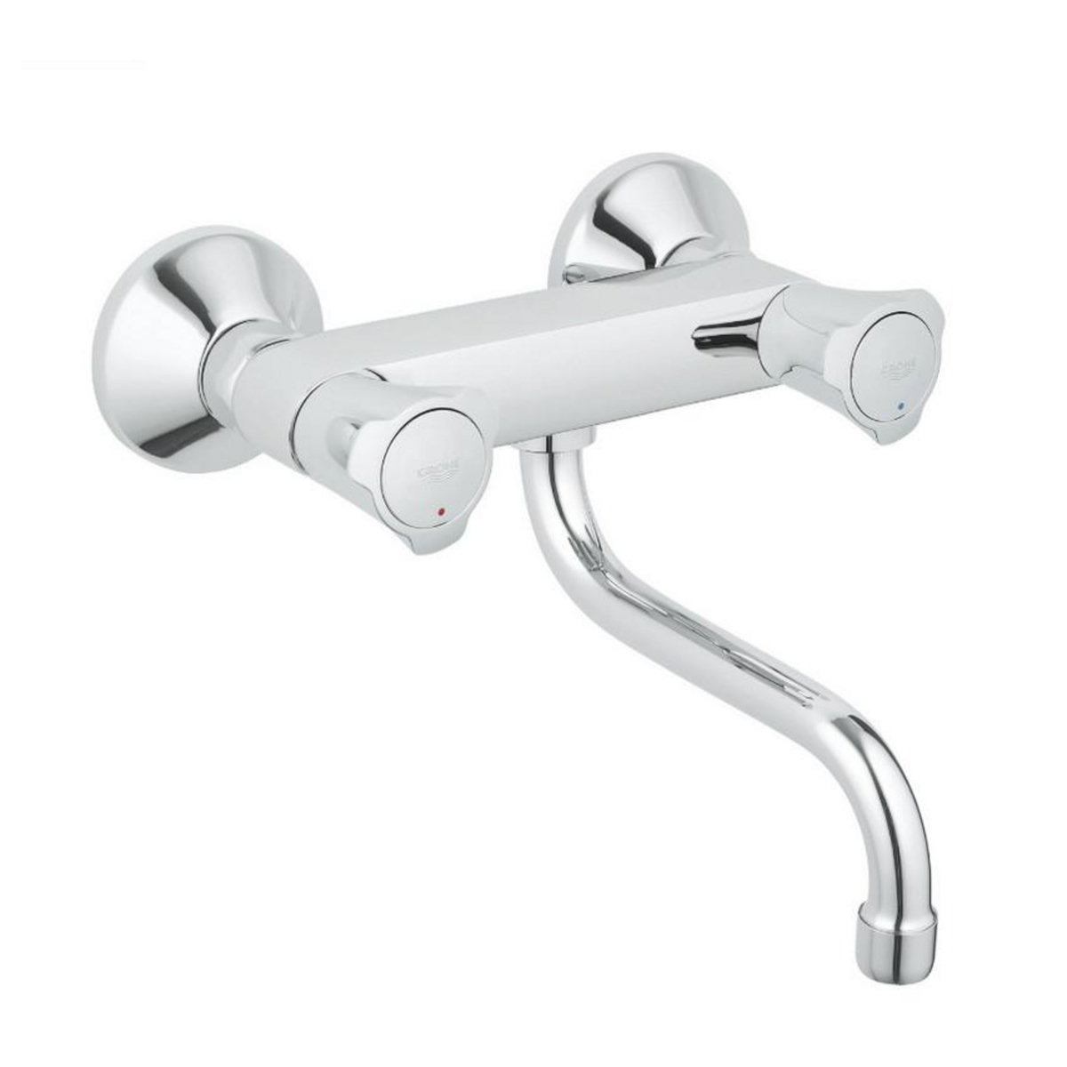 Grohe Mitigeur évier mural chromé - 31187001