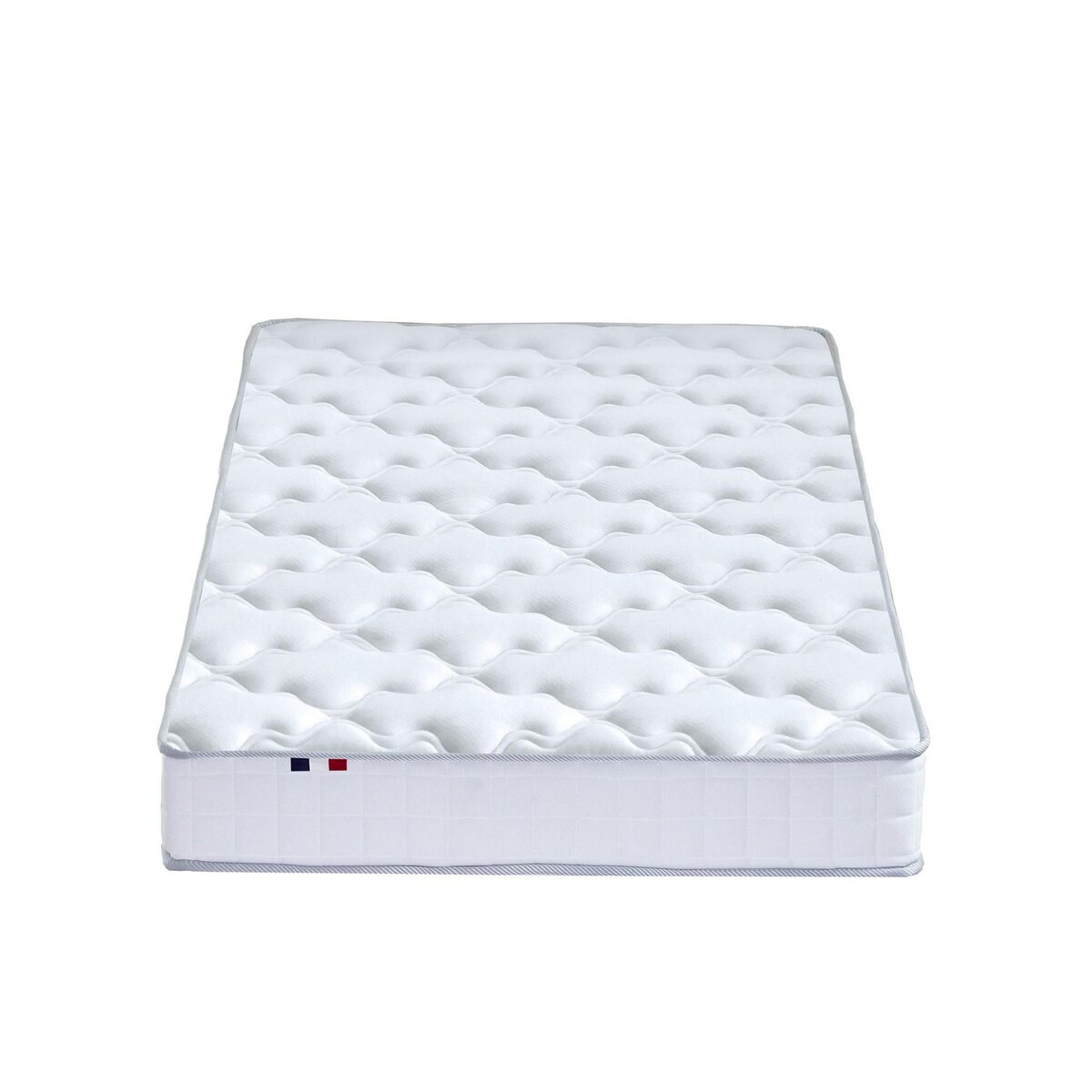 IDLITERIE Ensemble relaxation 100% latex 5 zones + sommier latte & Plot au niveau lombaire 2x90 x 200