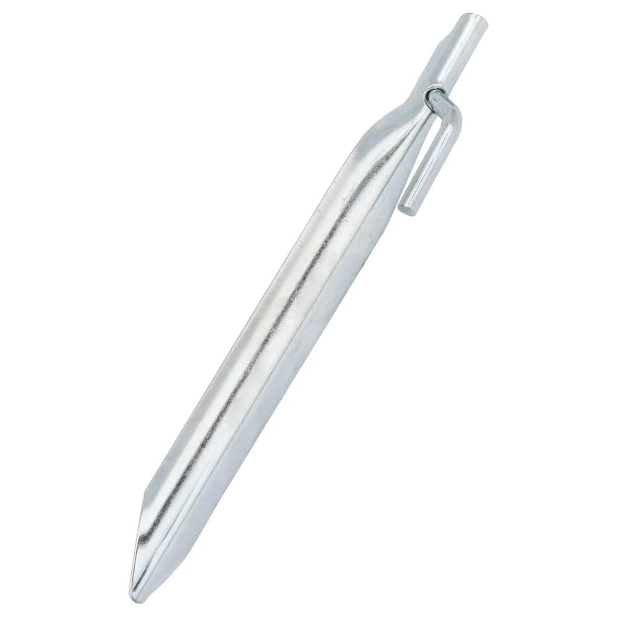 Voir la diapositive 3 : VIDAXL Piquets de tente 24pcs en forme de V 17cm Ø20mm acier galvanise