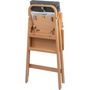 Voir la diapositive 9 : Bebe Confort Chaise haute pliable en bois - Nordik