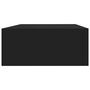 Voir la diapositive 5 : VIDAXL Etagere a tiroir murale noir 40x23,5x10 cm MDF