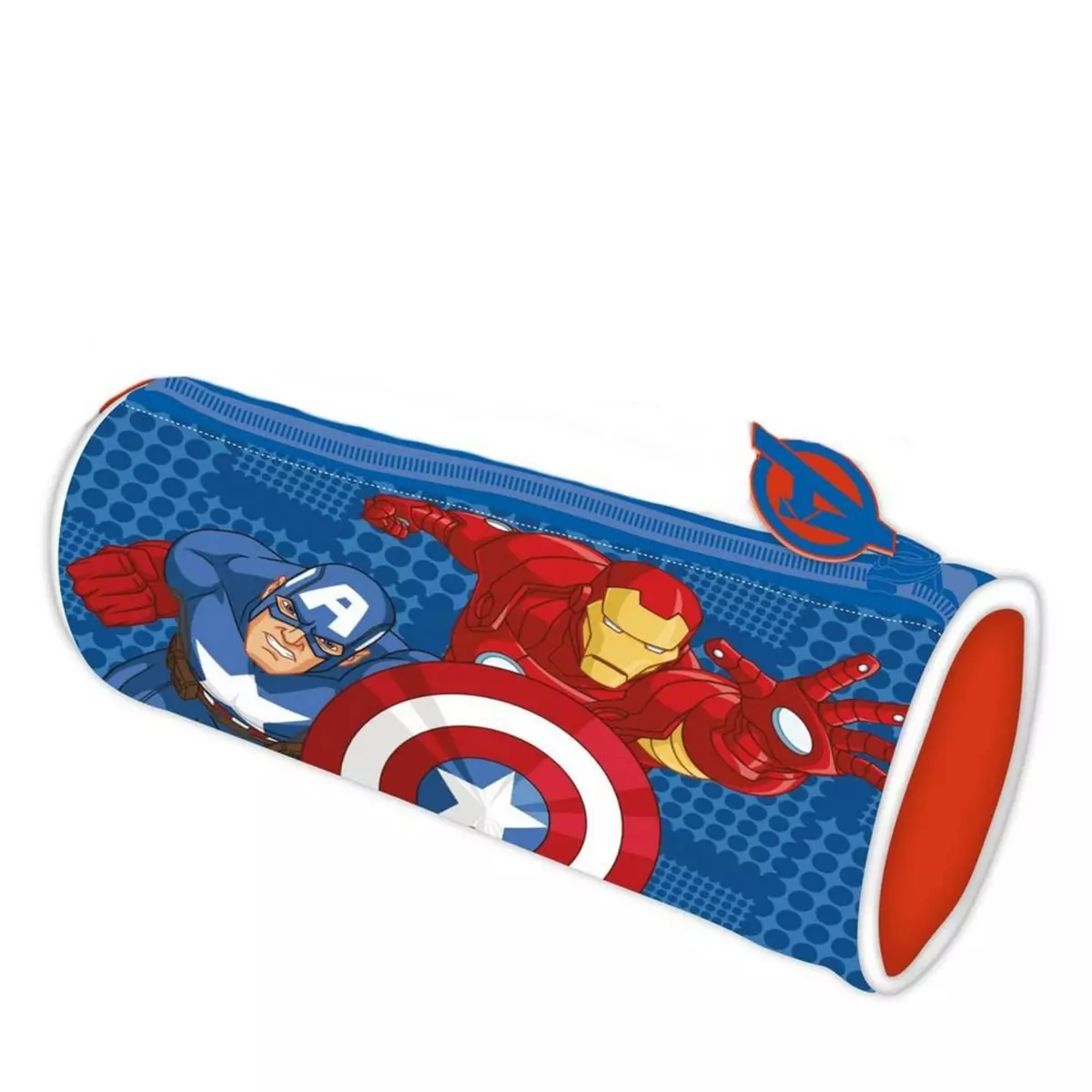 Avengers Trousse ronde Les Avengers tube ecole enfant