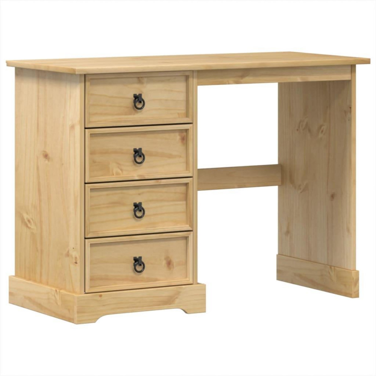 VIDAXL Coiffeuse  104x47x75 cm bois de pin massif