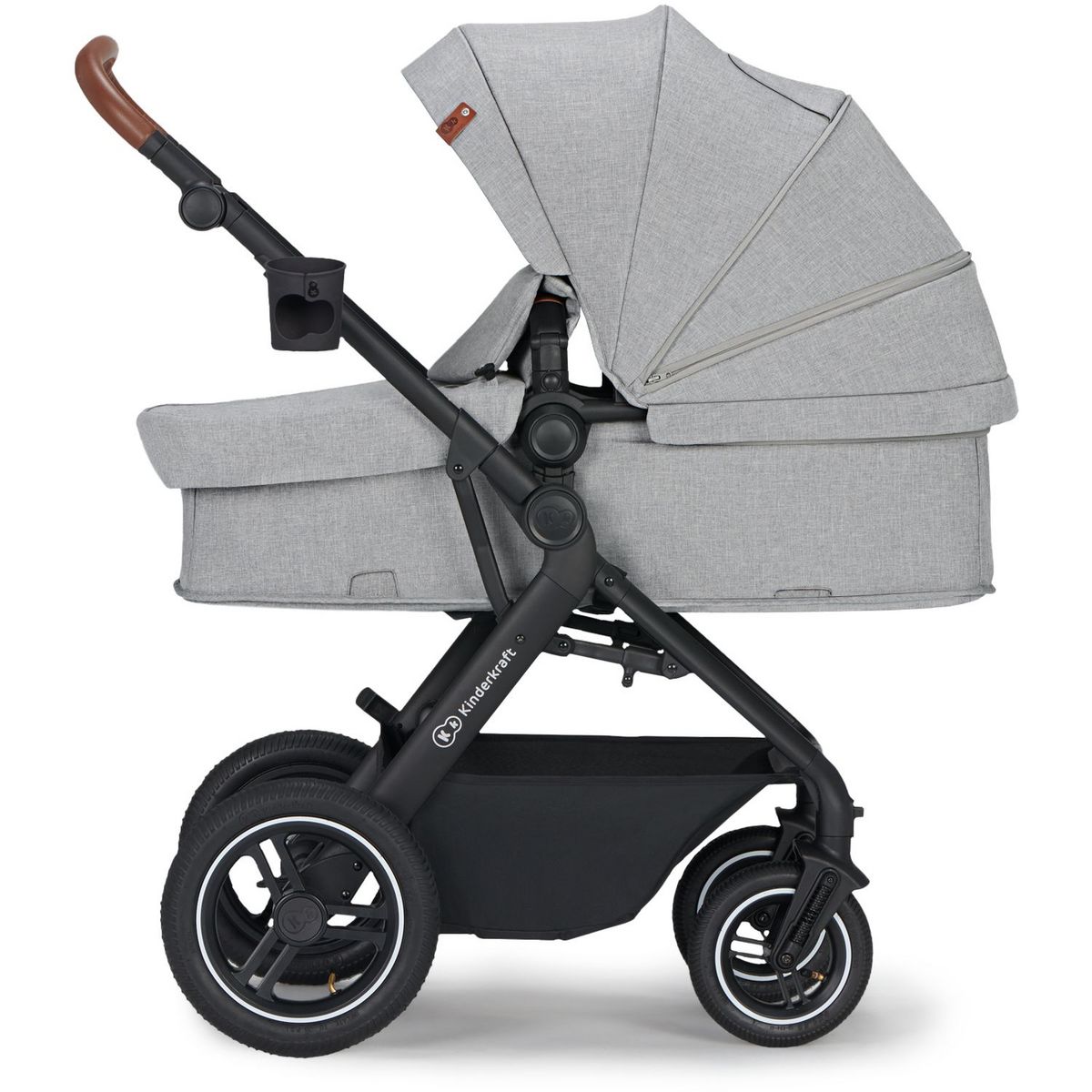 KINDERKRAFT Poussette B-TOUR 3en1 Mink Pro