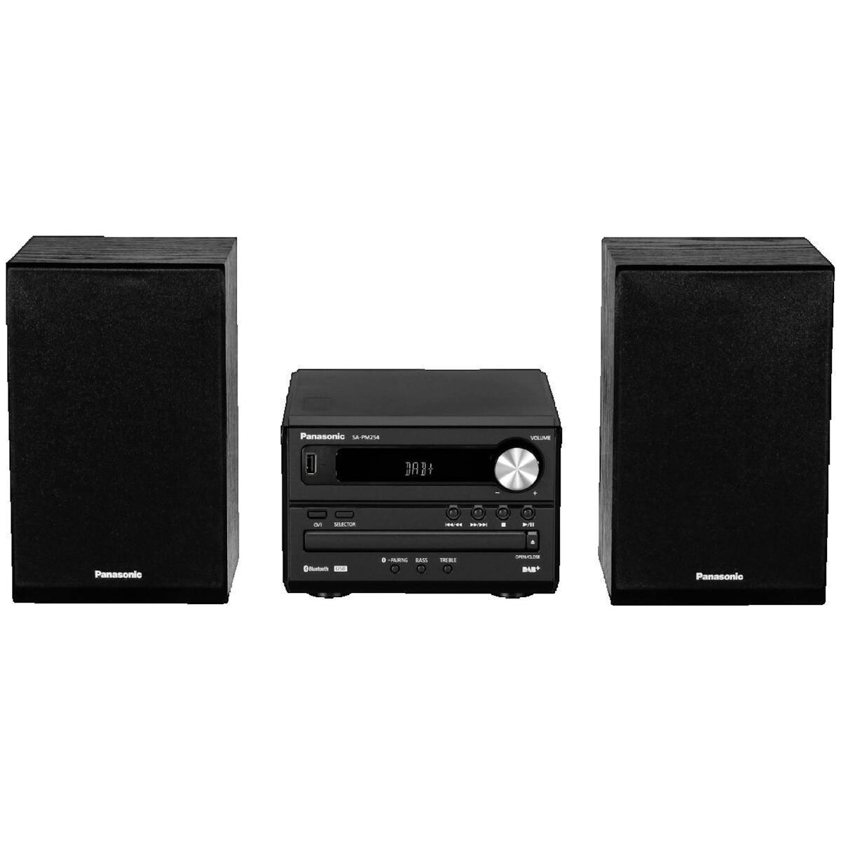 PANASONIC Micro-système Panasonic SC-PM254 - 2 x 10 Watt - Noir