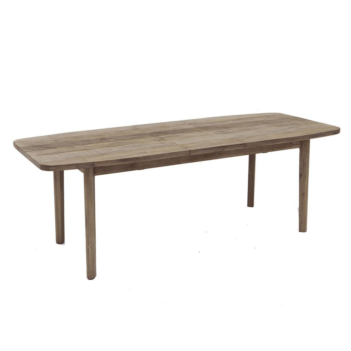 Atmosphera Kids Table à manger extensible Banila en bois pour 6 à 10 personnes - Marron