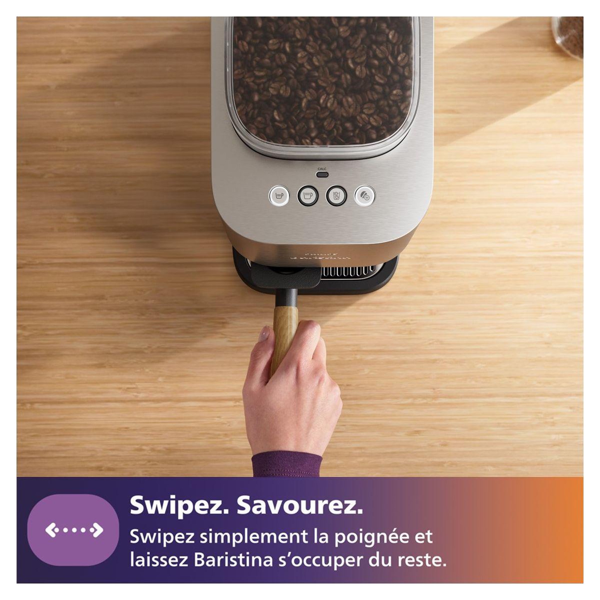 Voir la diapositive 5 : Philips Machine à expresso baristina plus bar500/00 iced coffee