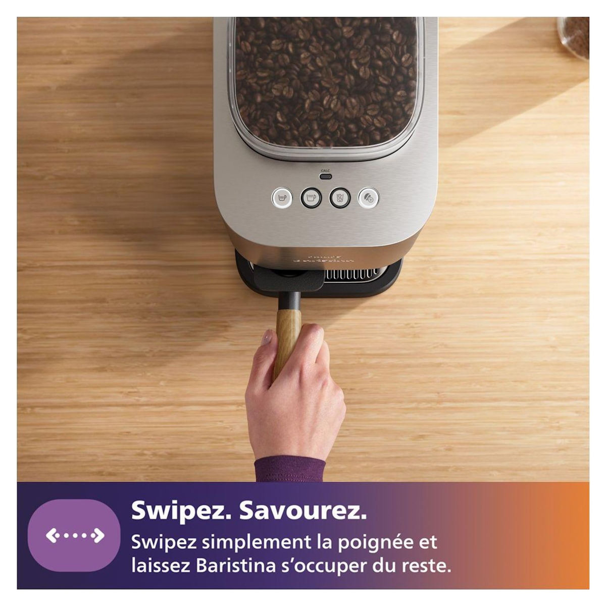 Philips Machine à expresso Baristina Plus BAR500/00 Iced Coffee