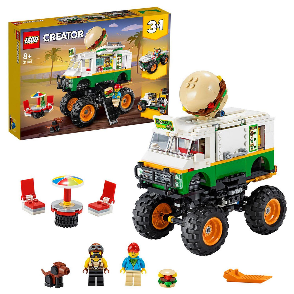 LEGO Creator 31104- Le Monster Truck à Hamburgers