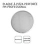 Voir la diapositive 4 : FM PROFESSIONAL 2 Plaques à pizza perforées en alu pour cuisson au four 30 et 33 cm FM Professional