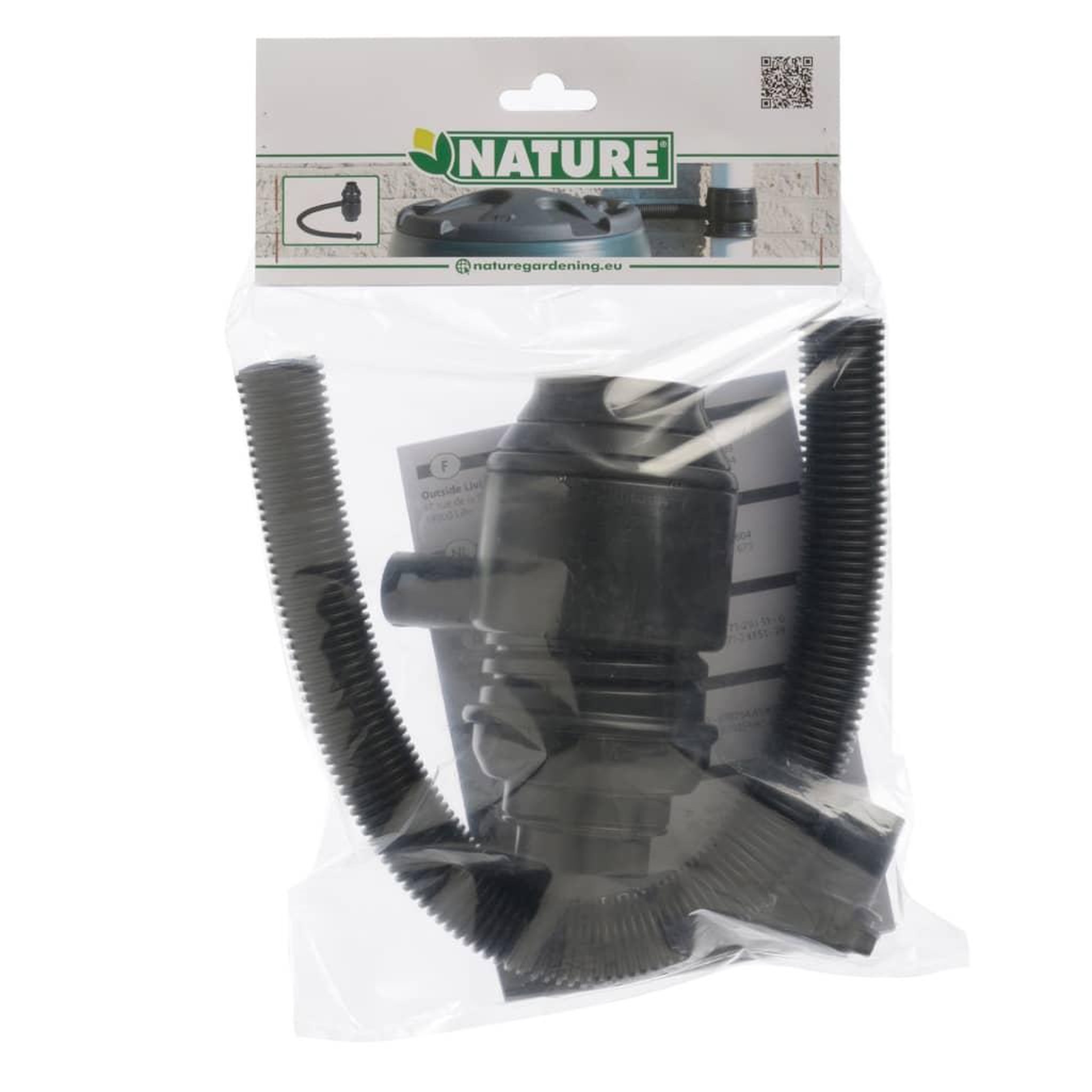 Voir la diapositive 4 : NATURE Nature Ensemble de connecteurs pour recuperateur d'eau de pluie