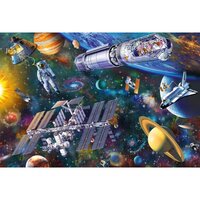Puzzle Espace au-dessus de l'horizon lunaire, 1 000 pieces