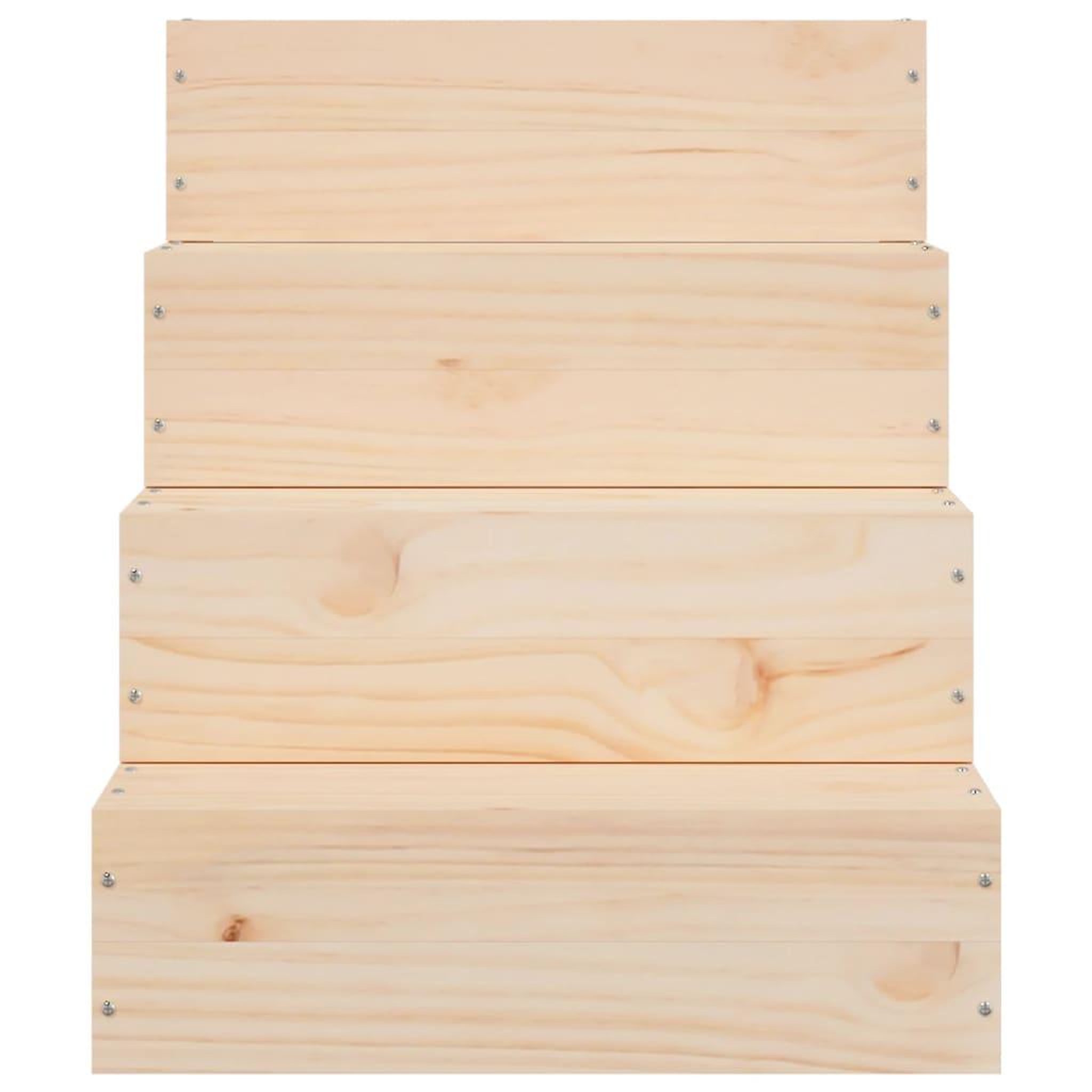 Voir la diapositive 4 : VIDAXL Escalier pour animaux de compagnie 40x49x47 cm Bois de pin