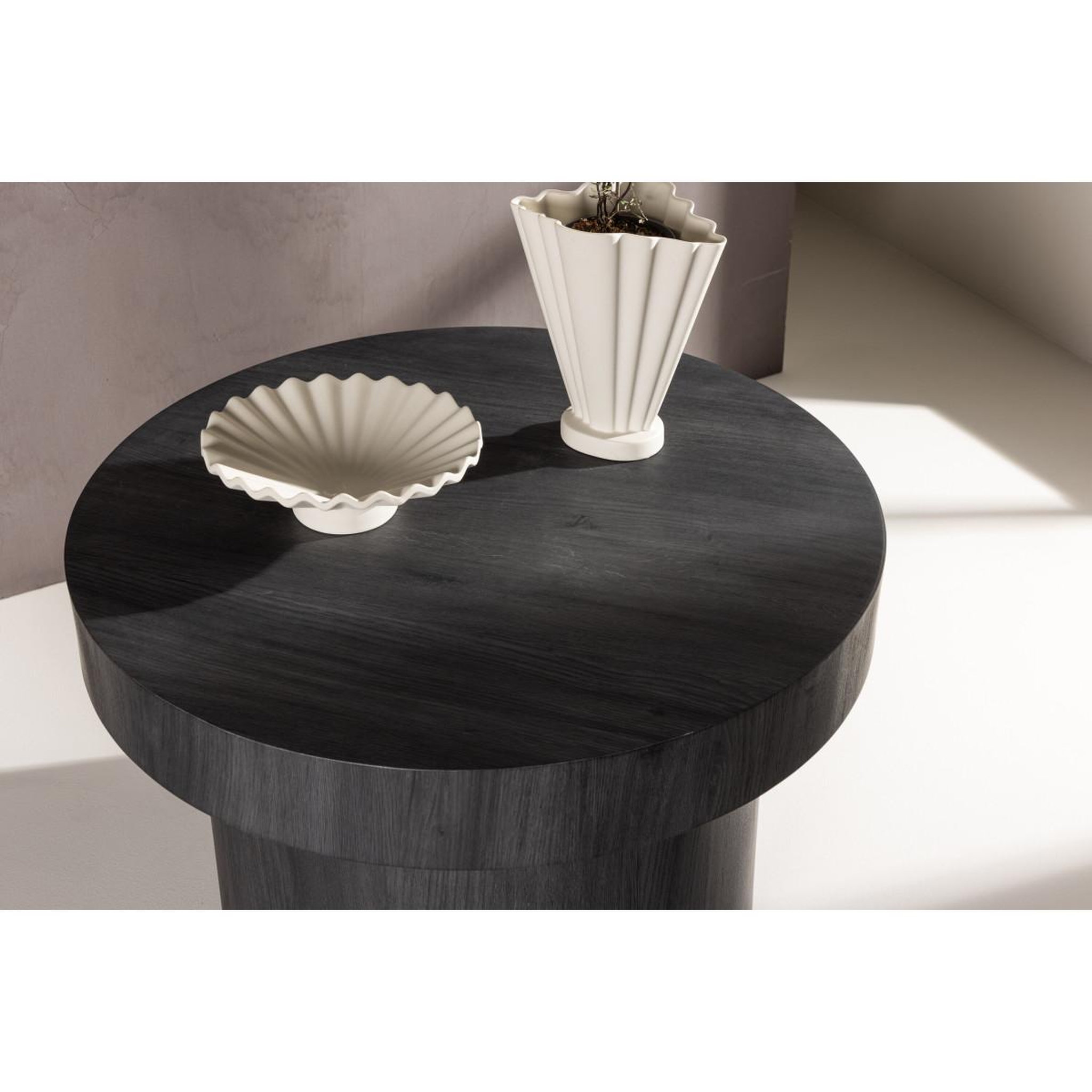 Voir la diapositive 3 : Paris Prix Table basse design  malung  80cm noir