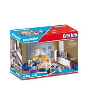 Playmobil 70988 Chambre d'adolescent - City Life - avec Un Personnage, Un  Bureau avec Une Chaise, Un Globe terrestre et des Accessoires - Aménagement  pièce de la Maison - Dès 4 Ans 