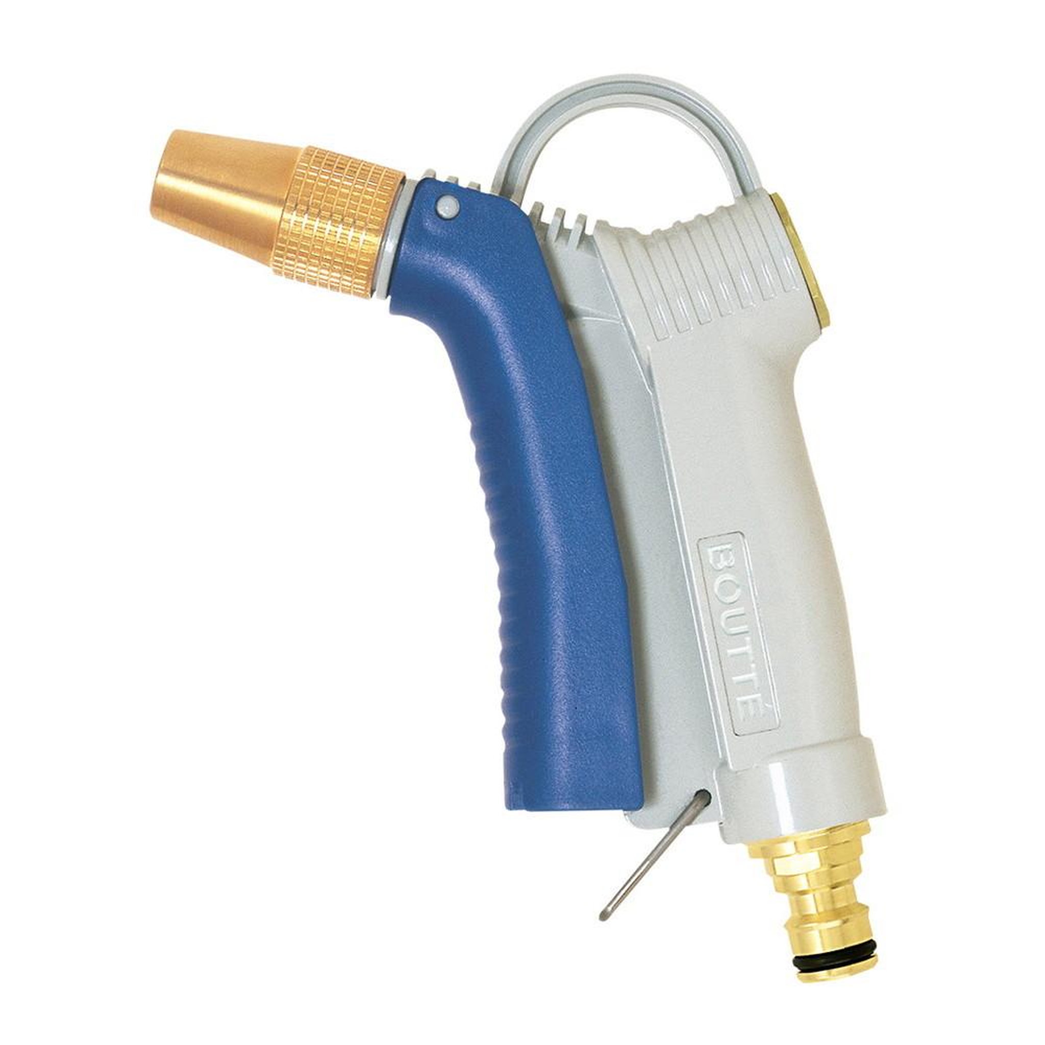 CENTRALE BRICO Pistolet tout métal sans régulateur de débit, multijet avec raccord rapide